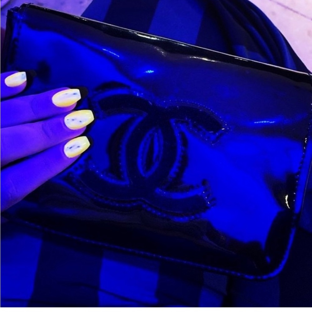 Chanel Precision Black CC logo Black belt bag fanny pack waist bag